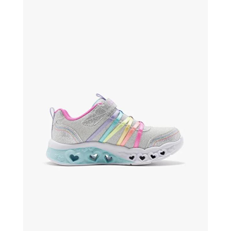 Skechers Flutter Heart Lights -  Rainbow Bestie Kız Çocuk Spor Ayakkabı (303252L SMLT) Skechers Flutter Heart Lights -  Rainbow Bestie Kız Çocuk Spor Ayakkabı (303252L SMLT)